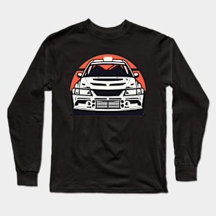 Mitsubishi Lancer Evo Rally Car Long Sleeve T-Shirt